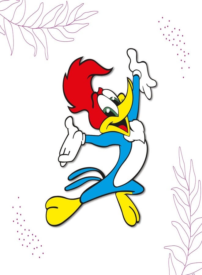 Bhai Please Woodpecker Wooden Fridge Magnet (Pack of 1) | Cartoon Characters, Movie, TV, Comics, Anime | Fridge Decorations | Gift for Friends, Colleagues, Gen Y | Birthday, Return Gift - Image 3